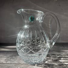 Image of Vintage Waterford Crystal Pitcher / Jug – Classic Cut Glass – Ireland Boxed
