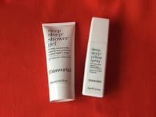 Image of THIS WORKS ~ DEEP SLEEP PILLOW SPRAY 75 ML & DEEP SLEEP SHOWER GEL 100ML ~ NEW