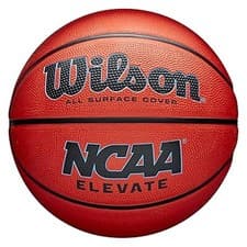 Image of Wilson NCAA Elevate Basketball Size-7 Orange/Black - WZ3007001XB