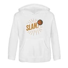 Image of 'Basketball Slam Design' Children's Hoodie / Hooded Sweater (KO055383)