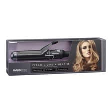 Image of BaByliss Pro BAB2266NBU 38mm Ceramic Barrel Dial-A-Heat Curling Tong Wand