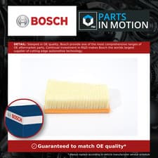 Image of Air Filter fits RENAULT MEGANE Mk2 1.9D 02 to 09 Bosch 165465647R 165467078R New