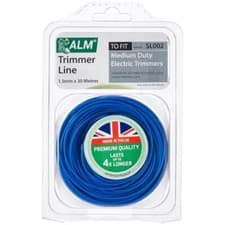 Image of ALM Medium Duty Electric Strimmer Trimmer Line Replacement 30m 1.5mm Dia SL002 
