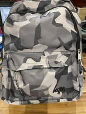 Image of Hype Unisex Iconic Mono Geo Camo XSLR- 4 Pocket Backpack BP3 RRP £34.99
