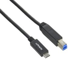 Image of StarTech.com USB C to USB B Printer Cable – 6 ft / 2m – USB C Printer Cable – US