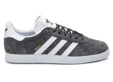 Image of Adidas Gazelle Originals Mens Grey Suede Shoes Trainers uk Size 7 - 12 BB5480