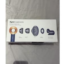 Image of Dyson Supersonic Professional Hair Dryer Blue HD08 1600W with Attachments