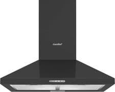 Image of 60 Cm Chimney Cooker Hood PYRA17B-60 with LED and Recirculating & Ducting System