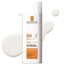 Image of La Roche-Posay Anthelios Mineral Ultra-Light Face Sunscreen SPF 50, Zinc Oxide