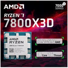 Image of AMD Ryzen 7 7800X3D 4.2GHz 8 Core AM5 Processor