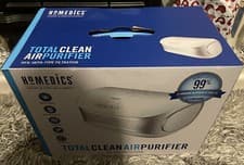 Image of Homedics TotalClean Desktop Air Purifier for Viruses, Bacteria, Allergens, Dust