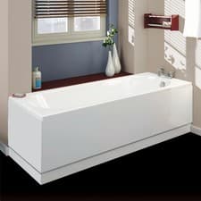 Image of High Gloss White 100% Waterproof Bath Panels (Composite PVC NOT MDF) 15mm Thick