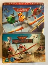 Image of Planes + Planes 2 Fire and Rescue DVD Boxset 2 Discs New Sealed