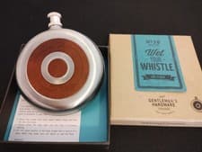 Image of The Gentlemen's Hardware Stainless Steel Hip Flask New Boxed