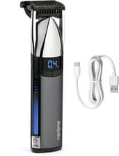 Image of Babyliss Super-X Metal Stubble Trimmer - Waterproof Beard Trimmer with Japanese 