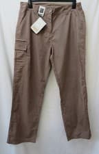 Image of Regatta Crossfell Trousers Size 18L Brown Outdoor Hike Travel Walking Pockets