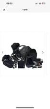 Image of iCandy Peach 7 Complete Bundle Black Edition Pushchair Travel System New
