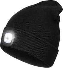 Image of Wmcaps Rechargeable LED Lighted Beanie, Perfect Gifts in Christmas,