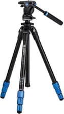 Image of BENRO S2C - TSL08AS2CSH Slim Video Tripod Kit - Aluminium - FAST FREE POST
