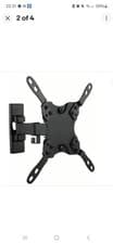 Image of LOGIK LCS16 Tilt & Swivel Full Motion TV Bracket for screen sizes up to 32inch