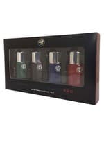 Image of Alfa Romeo Eau de Toilette 4 x 15ml Green Black Blue Red Mens Fragrance