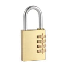 Image of Timco - Brass Combi Padlock (Size 38mm - 1 Each)