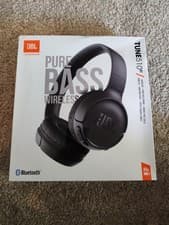 Image of JBL Tune 510BT Bluetooth Wireless On-Ear Headphones Black NEW SEALED BOX