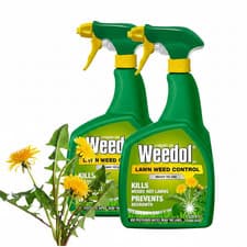Image of Weedol Lawn Weed Killer Spray Bundle - Pack of 2 x 1L