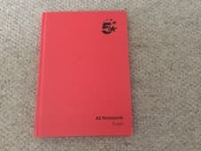 Image of 5 Star Office Manuscript Notebook Casebound Ruled 192pp A5 Red