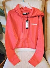 Image of McKenzie French Terry Crop Full Zip Hoodie