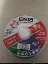 Image of 10x pk 5 with tin Rasta Grinding Discs A 46 SBF 115x2.2x22.23 (4.5")   