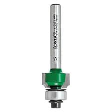 Image of Trend CraftPro Bearing Guided Round Over Router Cutter, 1/4 Inch Shank, 1.6mm