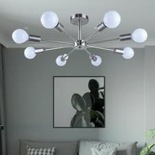 Image of Mid Century Style Sputnik Chandelier 8 Arms Pendant Ceiling Lighting Fixtures