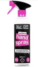 Image of MUC OFF Antibacterial Sanitising Hand Spray 500ml 80% Alcohol Kills 99.99% Germs