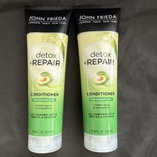 Image of John Frieda Detox + Repair Conditioner for Dry, Stressed & Damaged Hair 8.45 Oz.