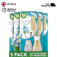 Image of Air Wick reed diffuser pure spring delight 5x25ml home fragrance scent
