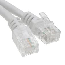 Image of 10m RJ11 to RJ11 Telephone Extension Cable Lead Broadband ADSL Modem White