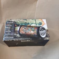 Image of Daewoo Electricals Rechargeable Blutetooth Tube Speaker Graffiti Design Music Hi