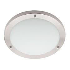Image of Litecraft Mari Ceiling Light Bathroom Integrated LED IP44 Flush - 4 Colours