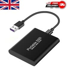 Image of Premium 1TB External Hard Drive Disk USB 3.0 Memory Storage HDD for Laptops/PCs