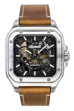 Image of Ingersoll The Ollie Black Skeleton Dial Automatic Casual I14503 Men's Watch