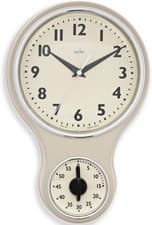 Image of Acctim Kitchen Timer Clock, Cream, 1-Pack