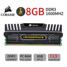 Image of Corsair Vengeance 8GB DDR3 1600MHz CL9 PC3-12800 240Pin Desktop PC Memory RAM UK