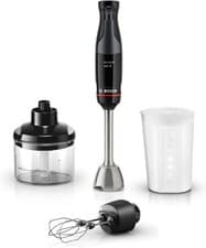 Image of Bosch ErgoMaster Series 4 Hand Blender 3-in-1 Set, 1000W | MSM4B624GB | Black