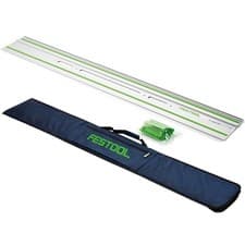 Image of Festool FS 1400/2-KP 1400mm Guide Rail With Adhesive Pads 577043 With Rail Bag