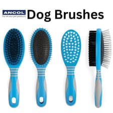 Image of Ancol Ergo Dog & Cat Grooming Brush Range – Bristle, Pin & Double Sided Brushes