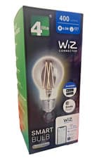 Image of 4lite Wiz Connected Smart Bulb 6.5W B22 Bulb 400 Lumens, Siri, Alexa, Google,