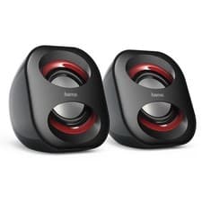 Image of Hama Sonic Mobil 183 Black Red Wired 3 W