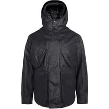 Image of mens BARBOUR wax jacket coat hooded element waterproof size XL RRP £549