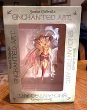 Image of Jessica Galbreth Amber Fairy #88213 Enchanted Art Figurine - New In Box